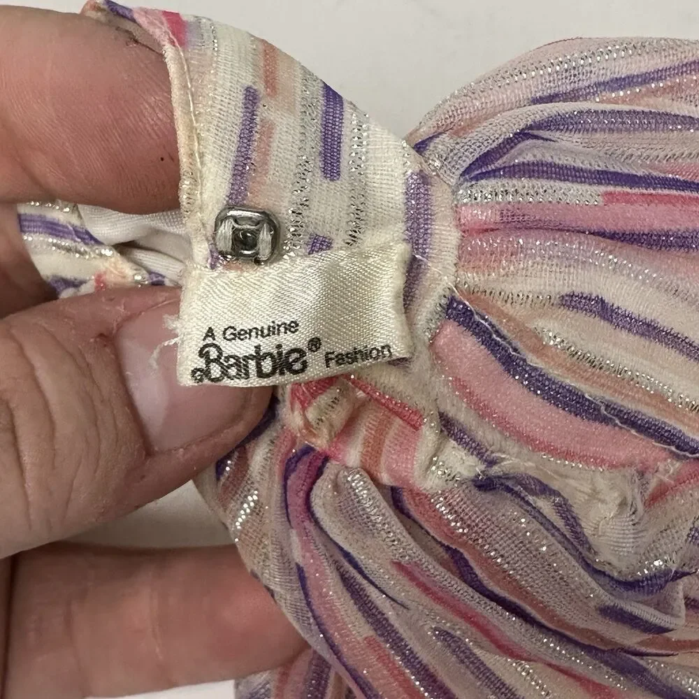 Vintage 1983 Barbie Springtime Magic Dress #7092 Genuine Barbie Fashion